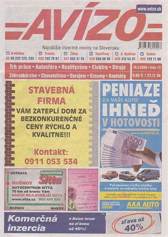 Avizo 5/2009